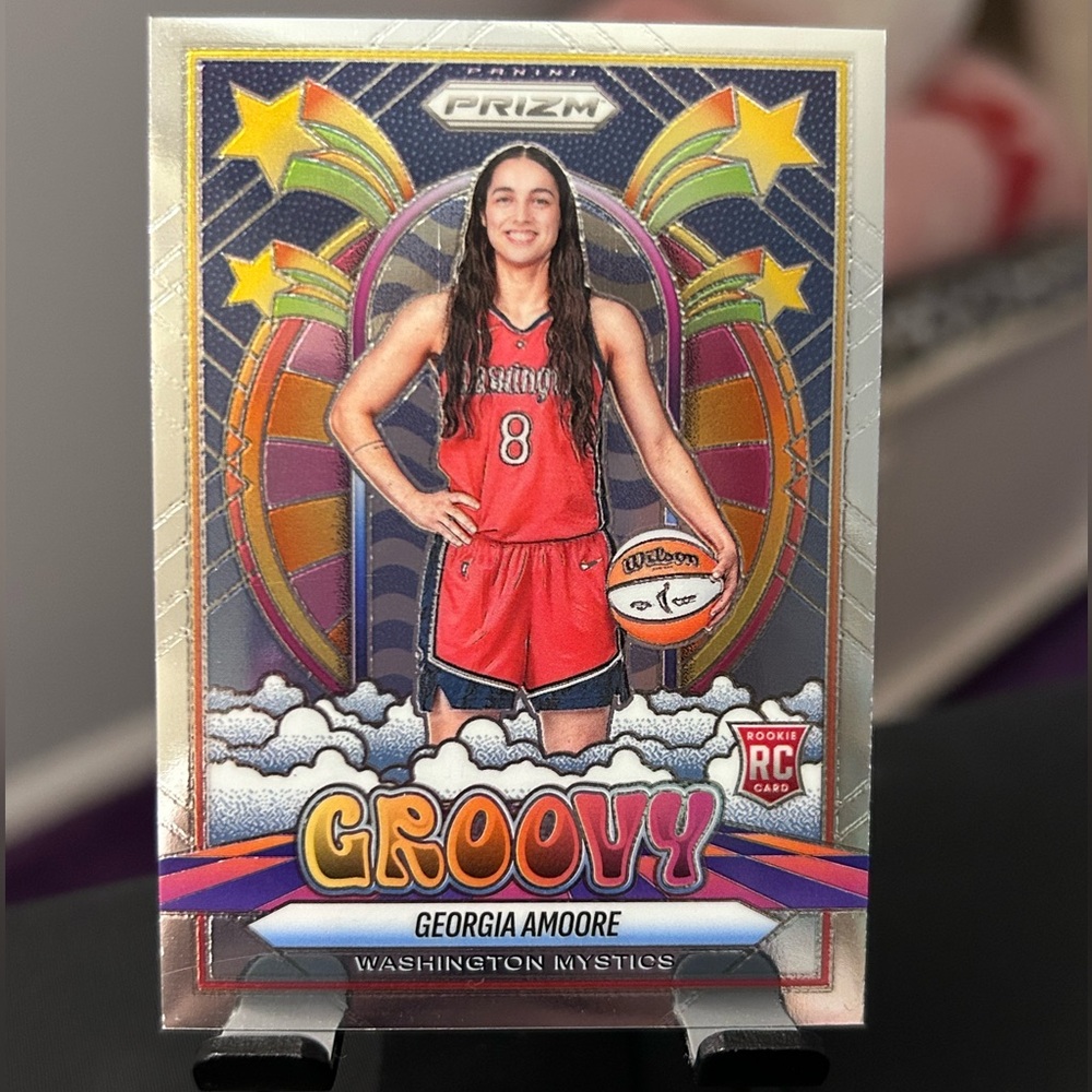 Georgia Amoore 2025 WNBA Prizm GROOVY Card